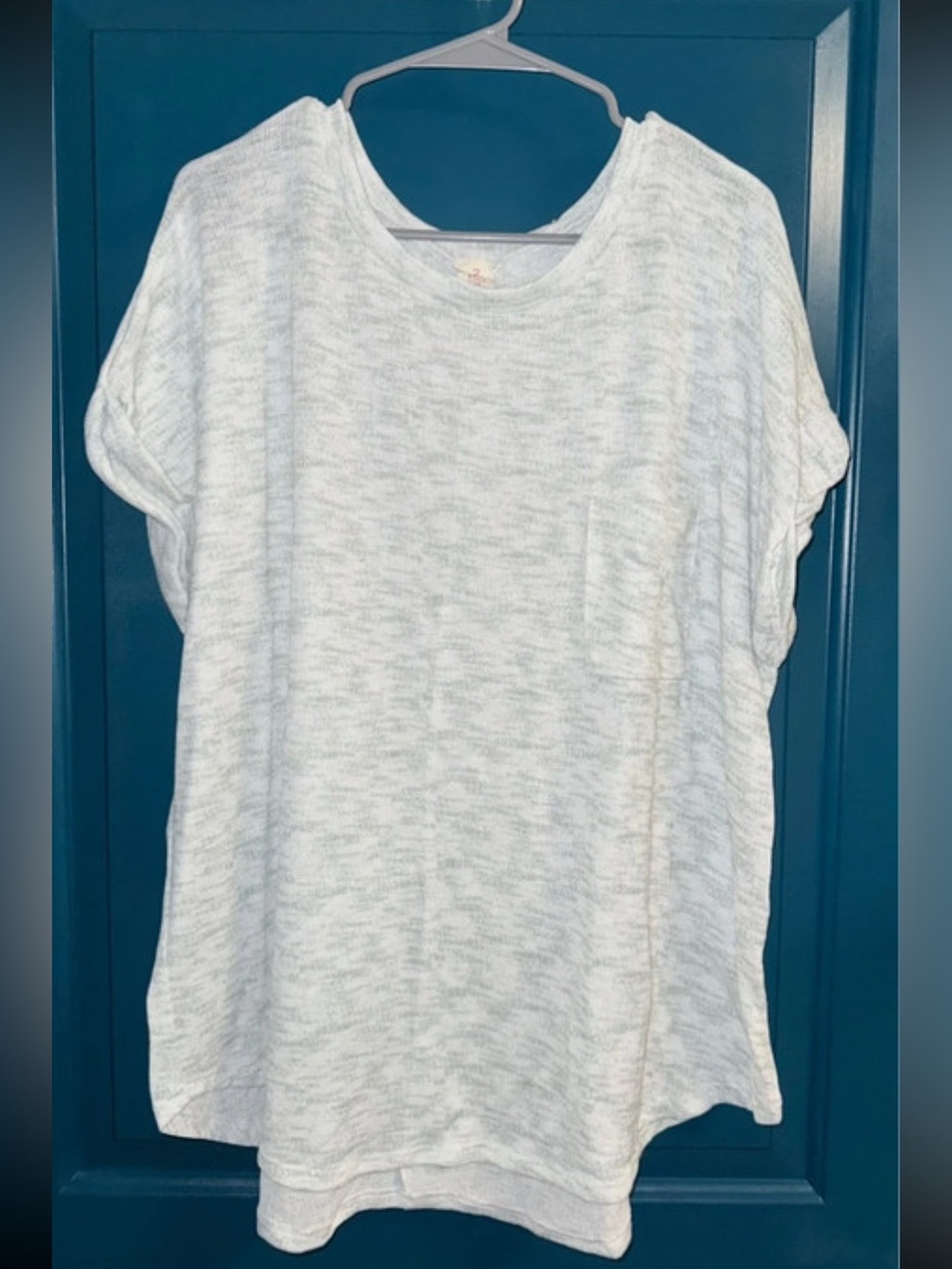 Light Heather Green Women's Breezy Lightweight Oversize Short Sleeve Tee